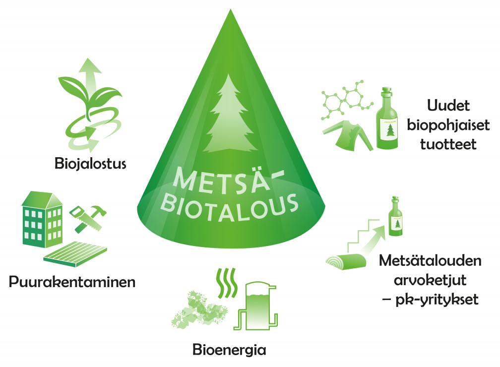 ELMO -klusteriteema: metsäbiotalous
